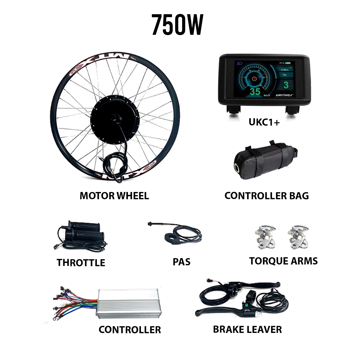 750W MTX E-BIKE MOTOR KIT
