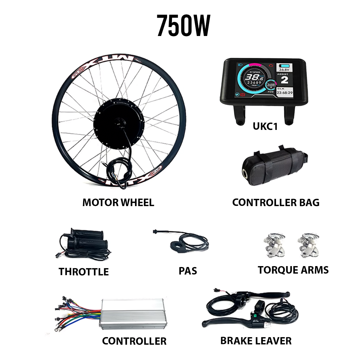 750W MTX E-BIKE MOTOR KIT