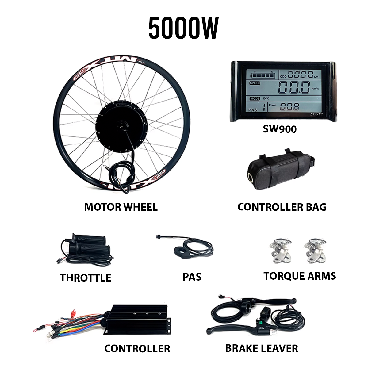 5000W MTX E-BIKE MOTOR KIT
