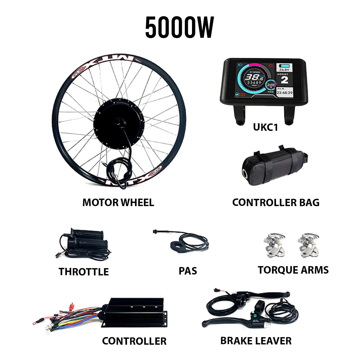 5000W MTX E-BIKE MOTOR KIT