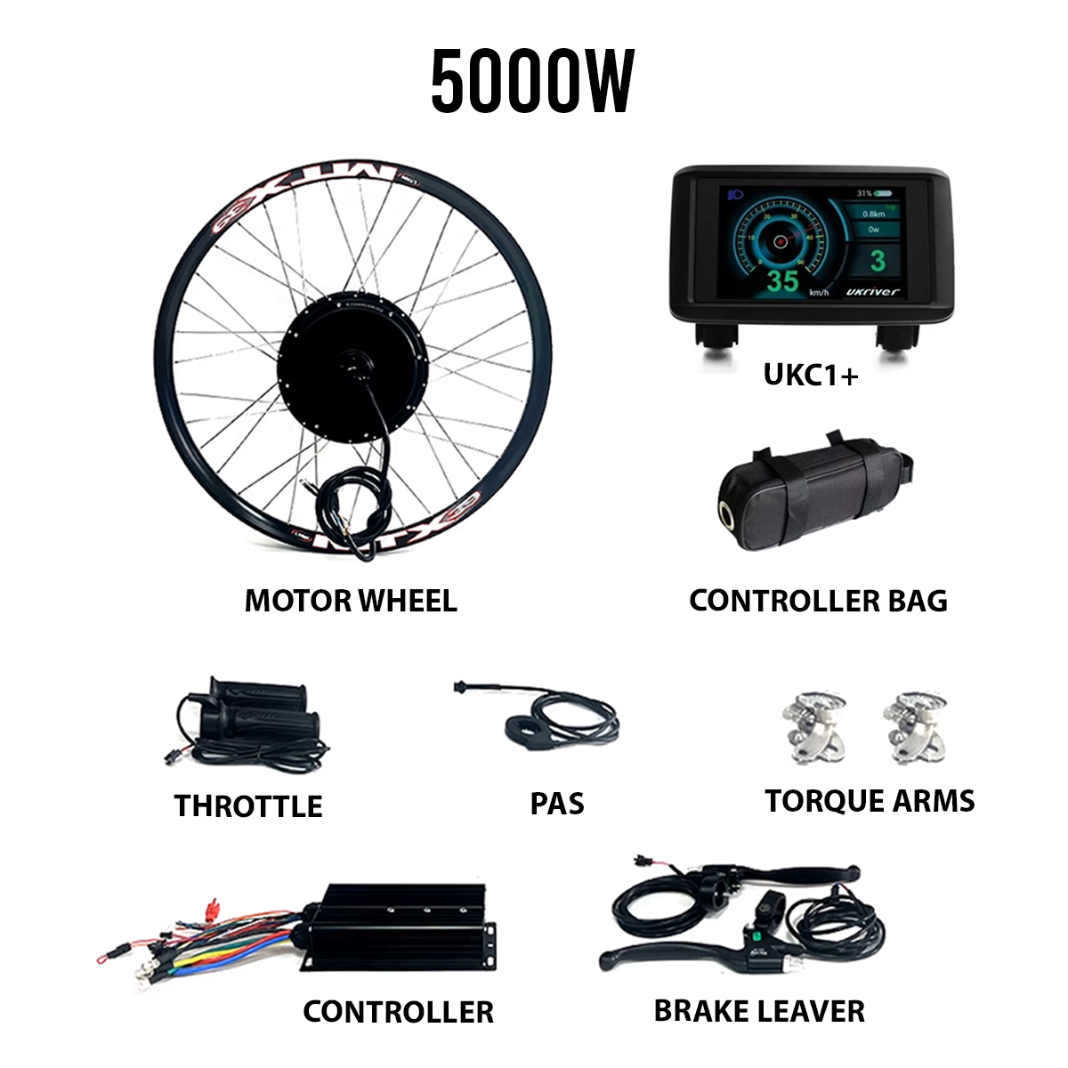 5000W MTX E-BIKE MOTOR KIT