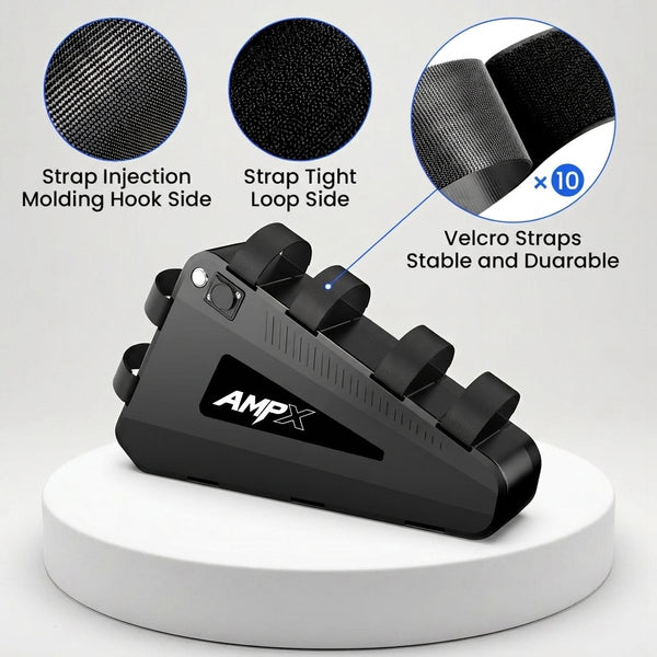 AMPX triangle battery with 10 velcro mounting straps